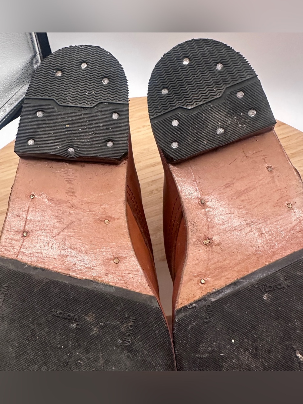 Bespoke, sturdy Chukka boots Size 12 Wide. Original boots made by cobbler. - Picture 8 of 15